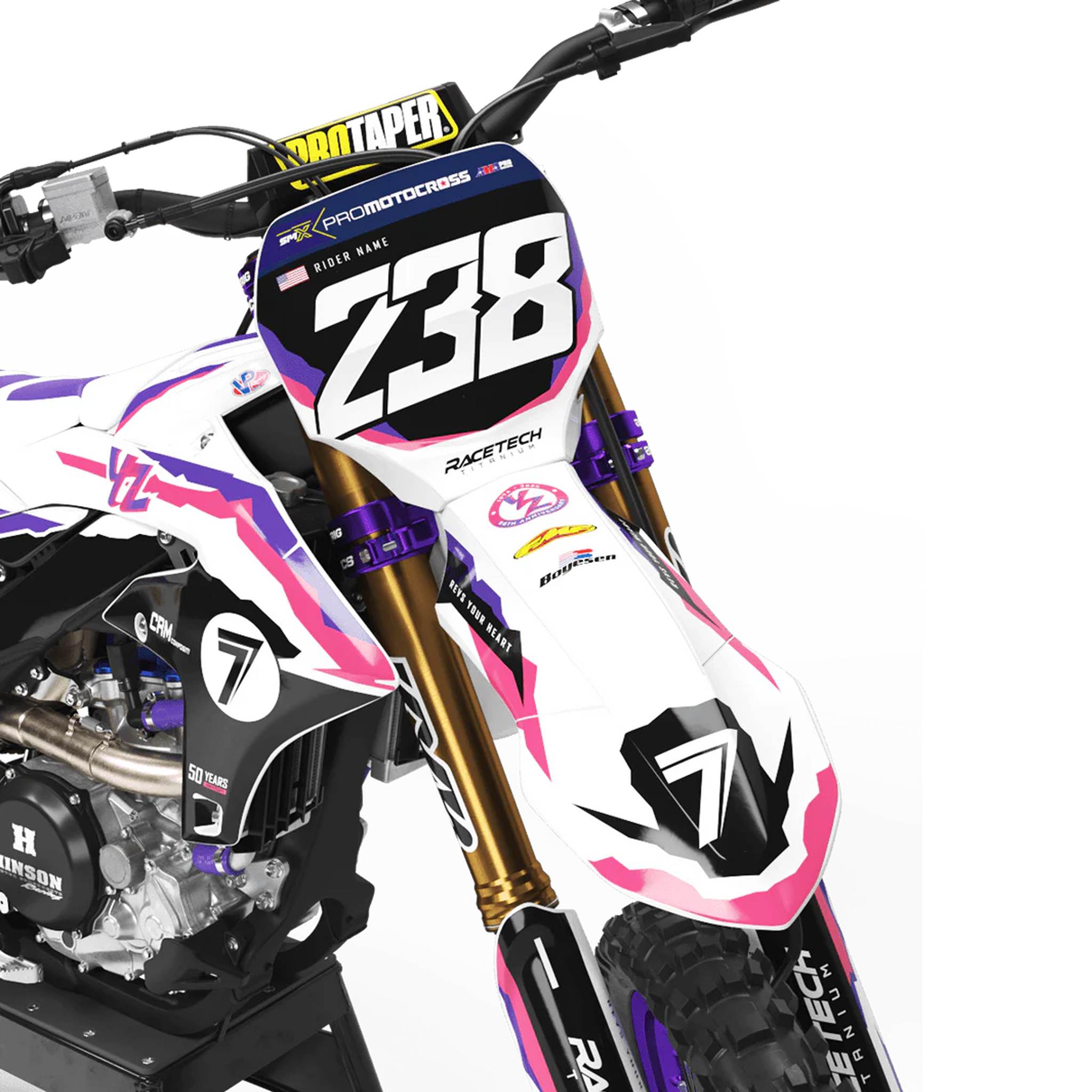 Kit déco 250 / 450 YZ-F | Motocross Yam Edition