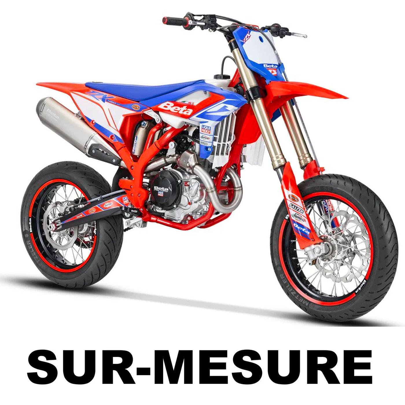 Kit déco Beta 125 / 250 / 300 / 350 / 480 Supermotard  - Sur Mesure