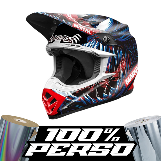 Kit déco de Casque Moto | 100% Personnalisé