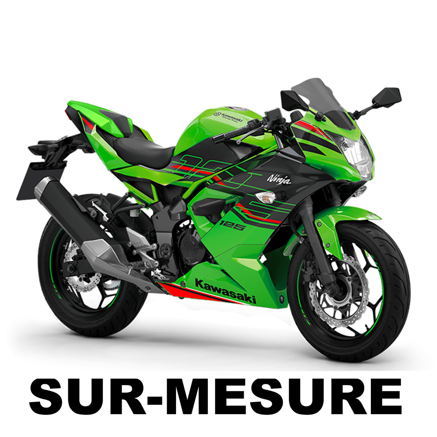 Kit déco Sportive Kawazaki  - Sur Mesure