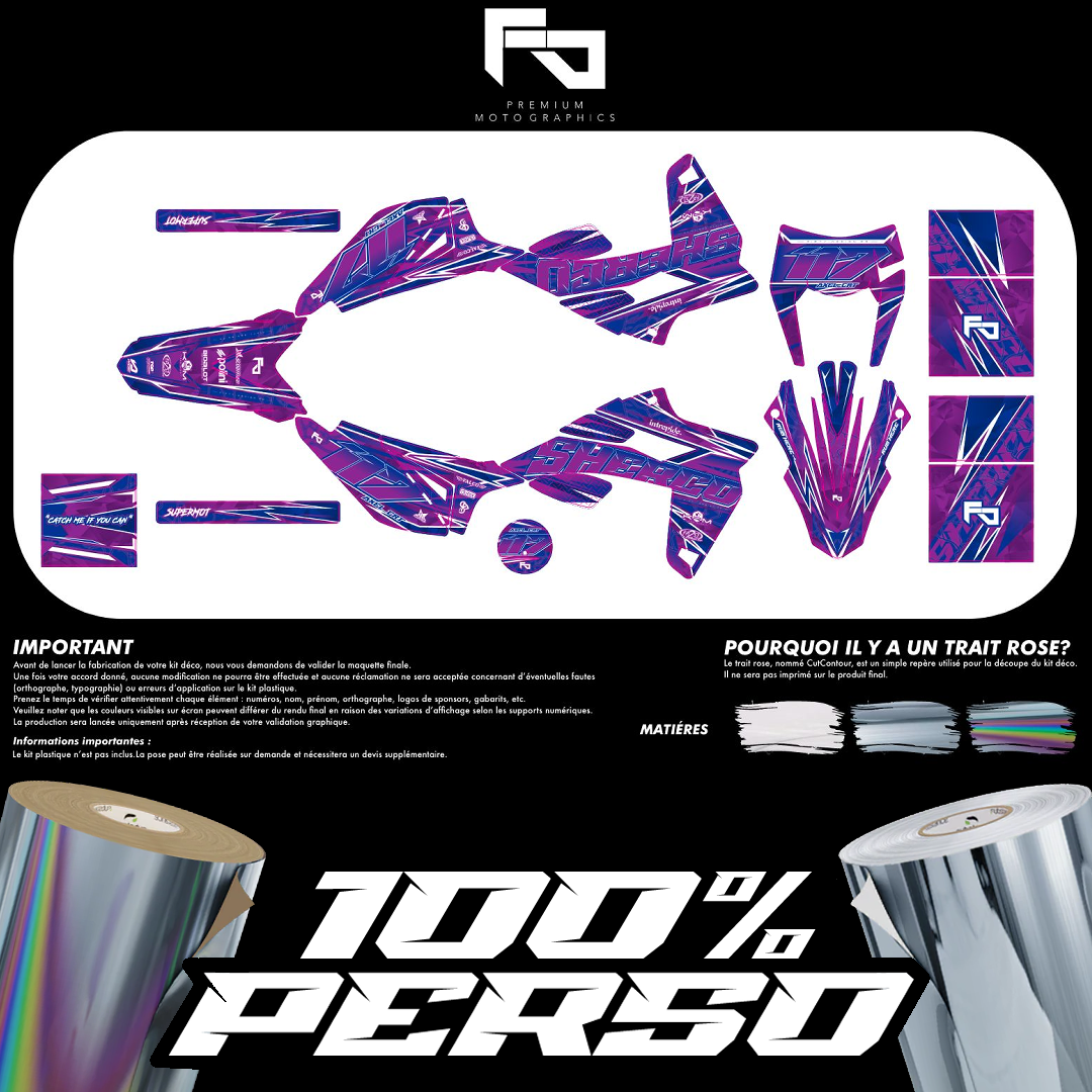 Maquette kit déco - 100% Personnalisé