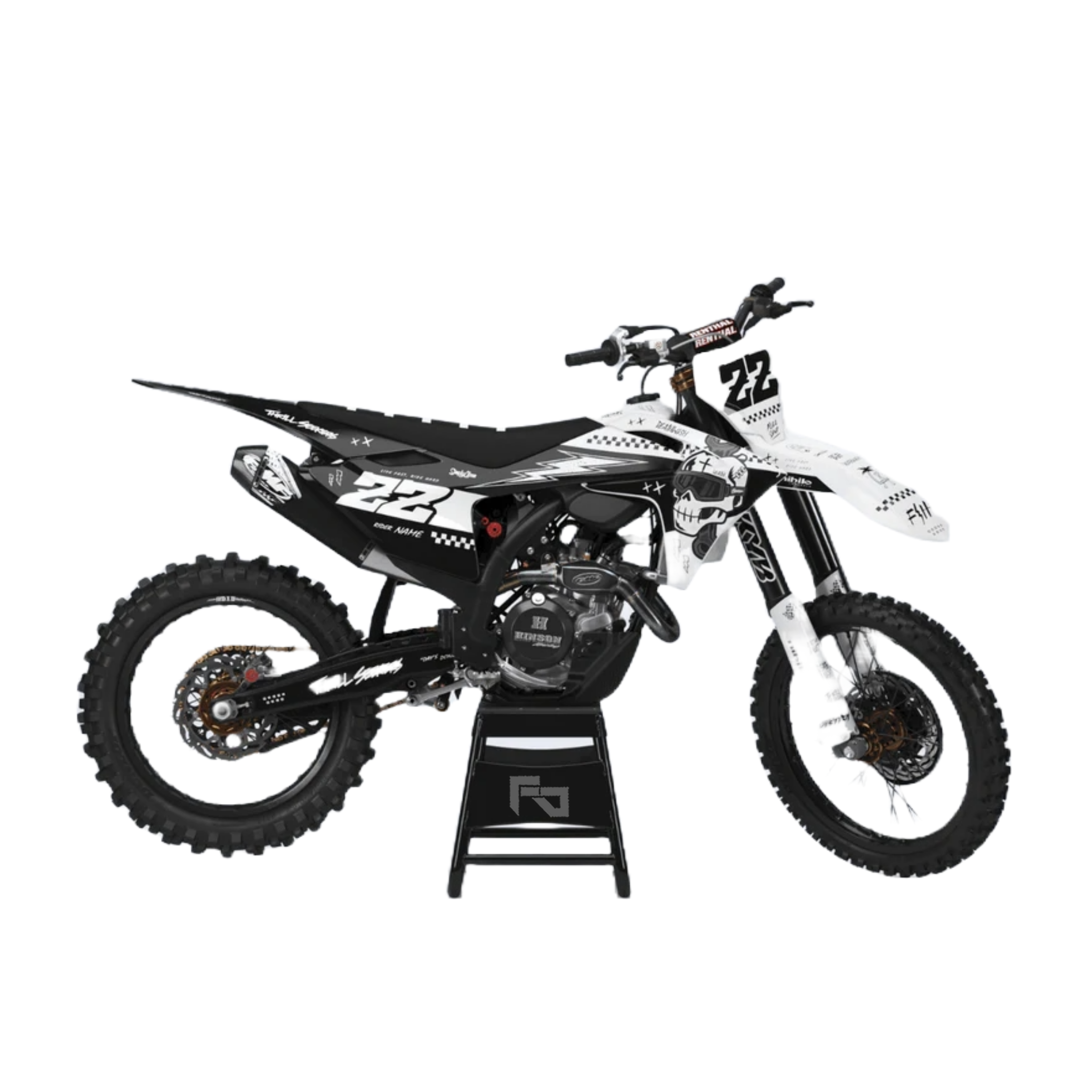 Kit déco 250 / 450 MC / MC-F | Motocross Steel Edition