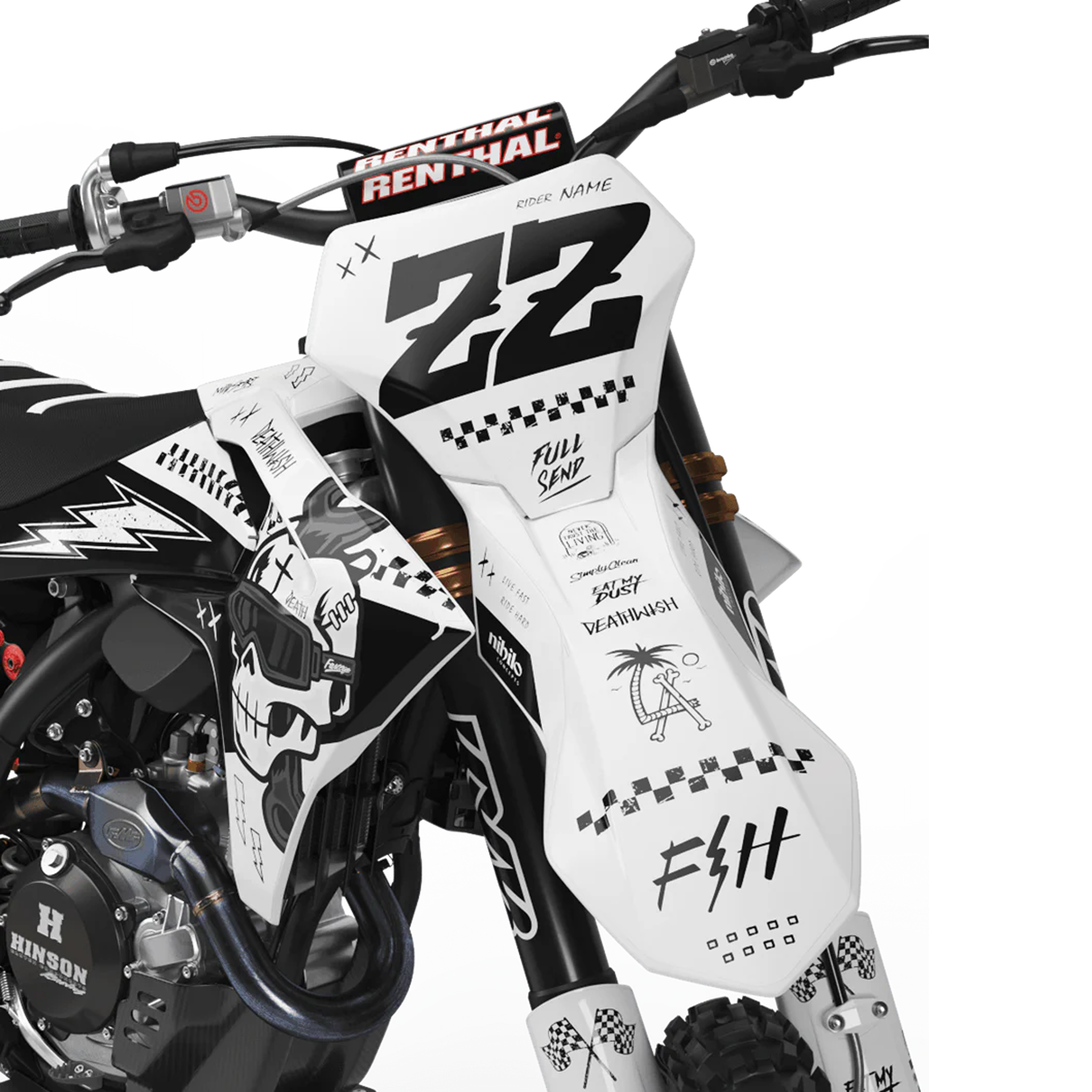 Kit déco 250 / 450 MC / MC-F | Motocross Steel Edition