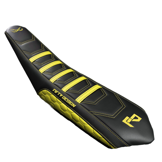 Housse de Selle 50cc - Race Edition Jaune