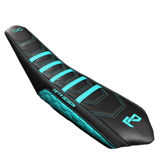Housse de Selle 50cc - Race Edition Turquoise