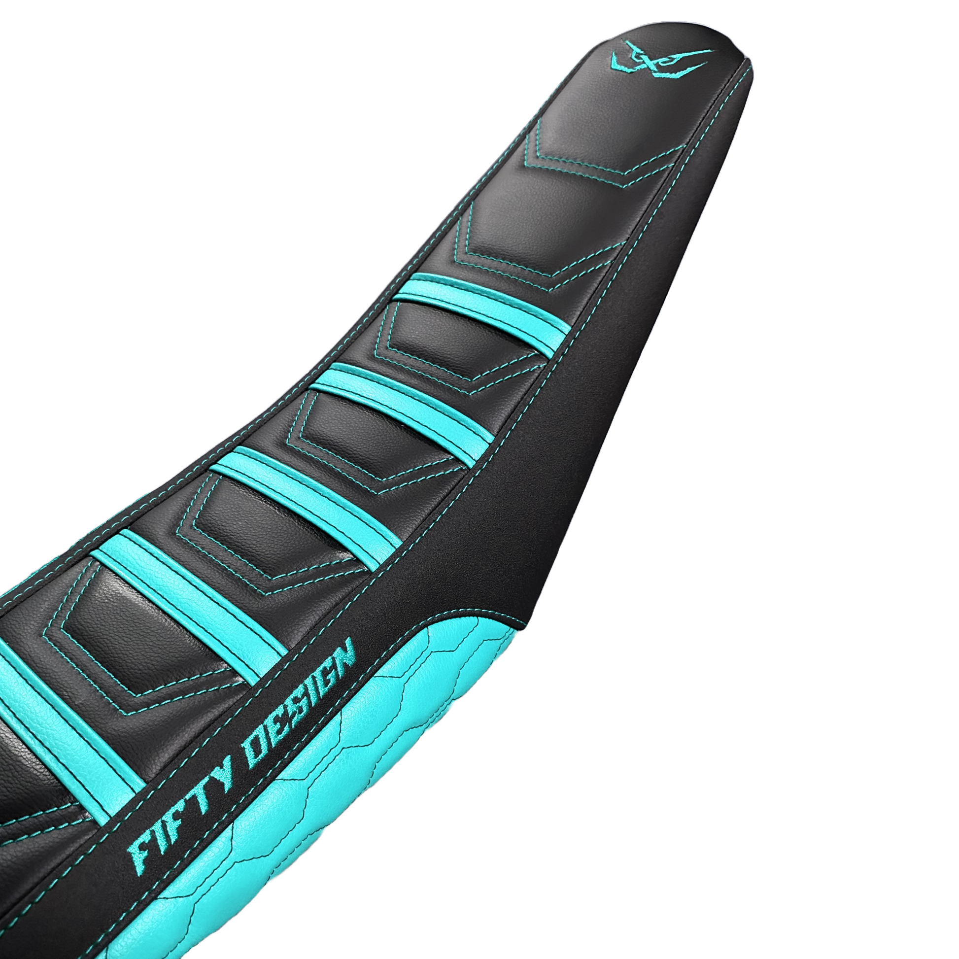 Housse de Selle 50cc - Race Edition Turquoise