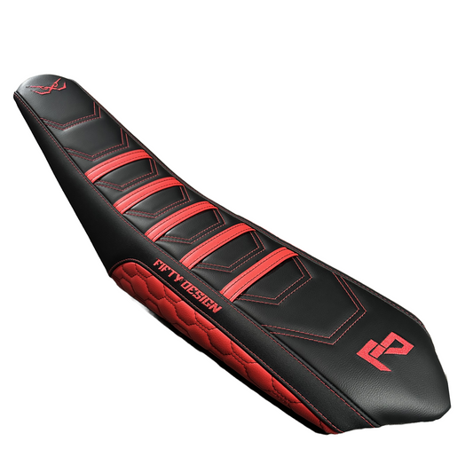 Housse de Selle 50cc - Race Edition Rouge