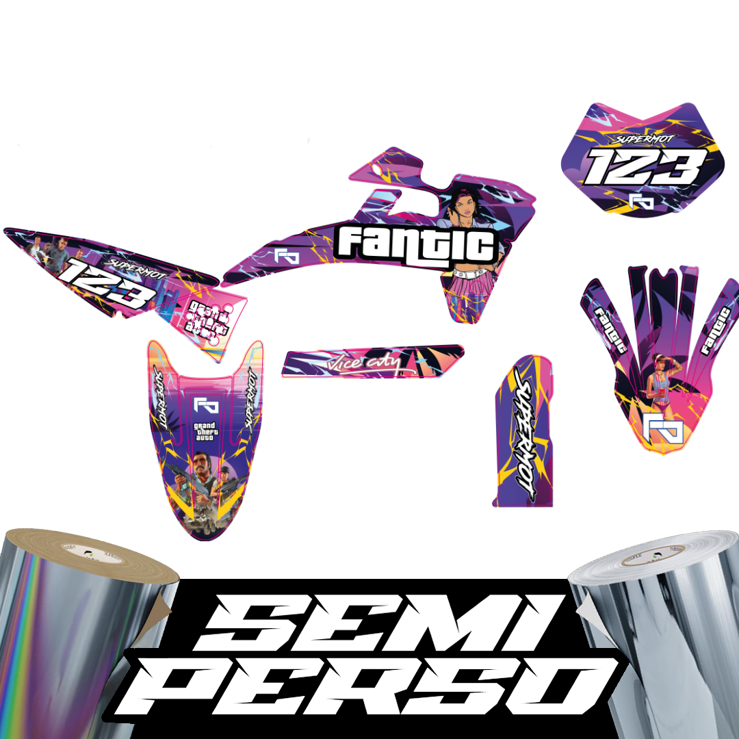 Kit déco 50cc GTA - Semi Personnalisable