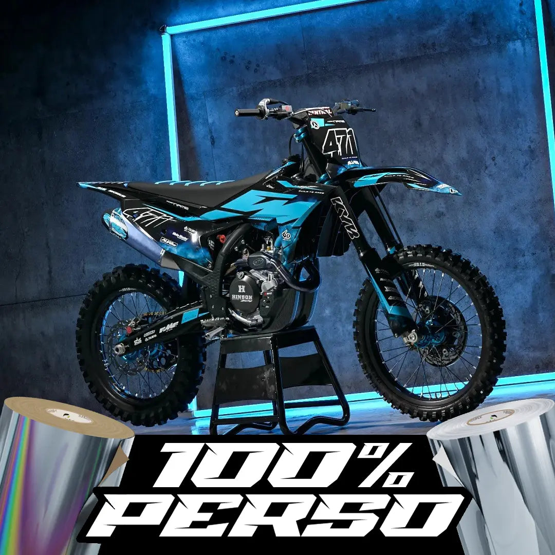 Kit déco Motocross | 100% Personnalisé Fifty Design